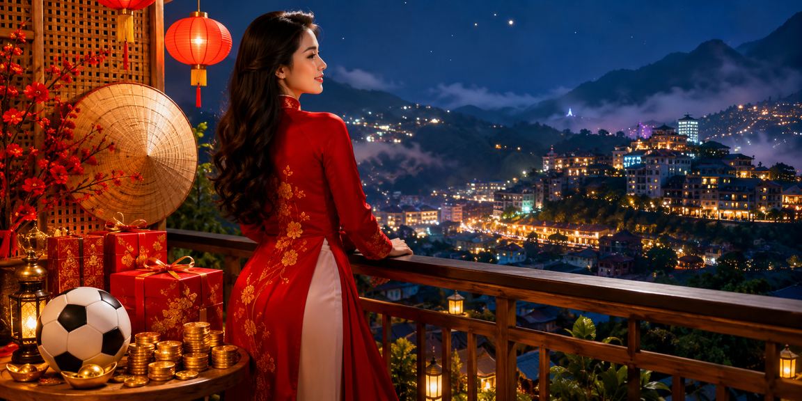Người hâm mộ bóng đá tại Sa Pa theo dõi trận đấu và tỷ lệ kèo